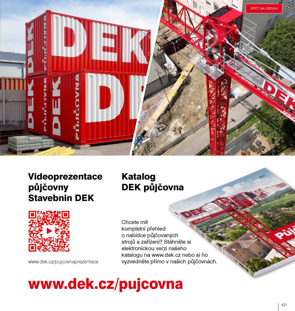 Leták DEK. Strana 423