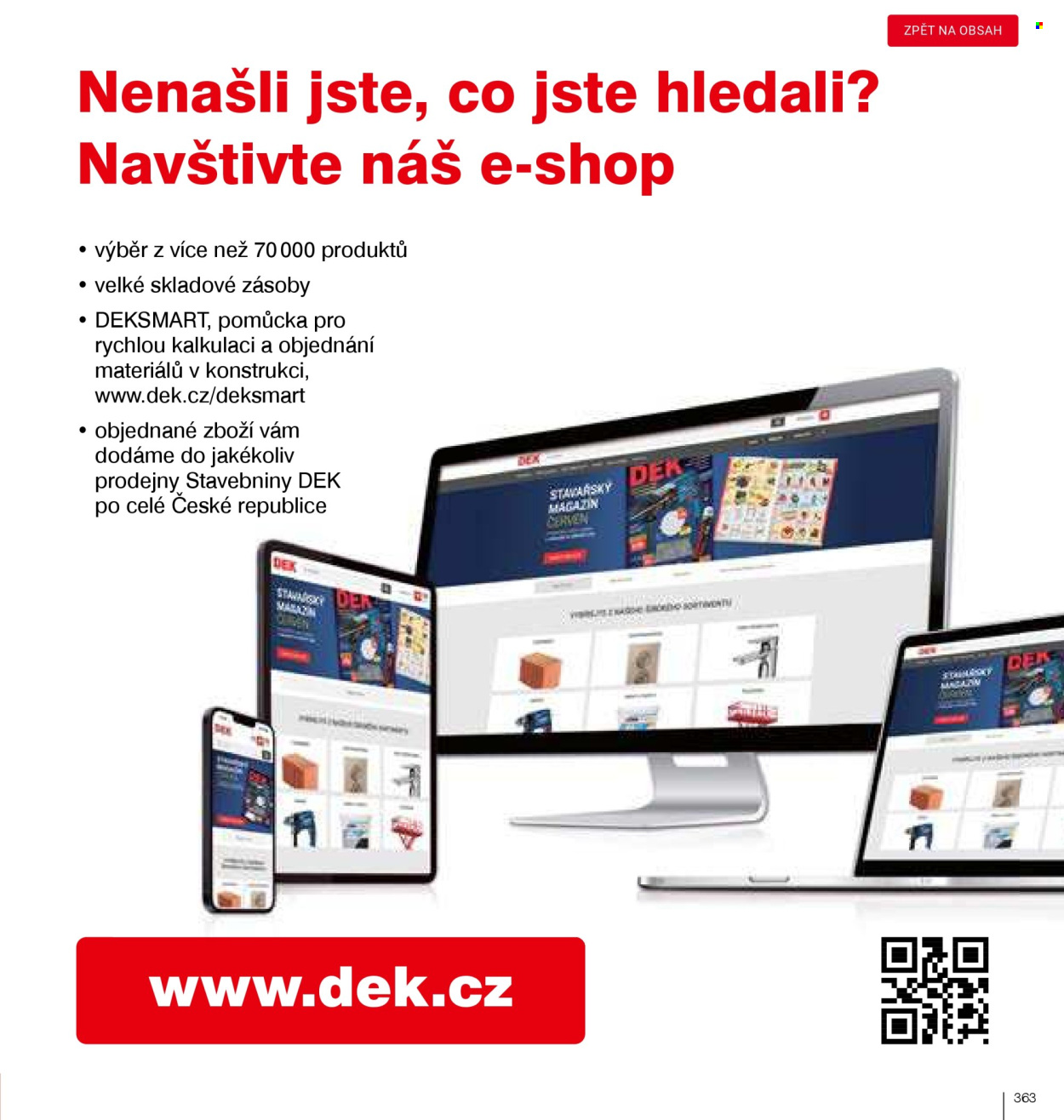 Leták DEK. Strana 365