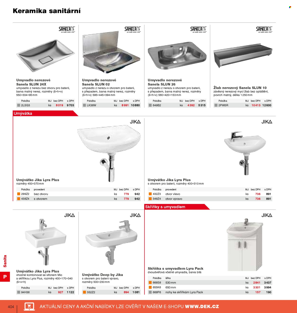 Leták DEK. Strana 406