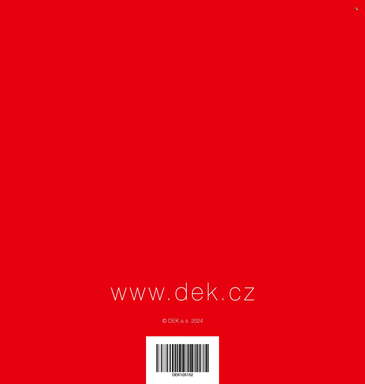 Leták DEK. Strana 492