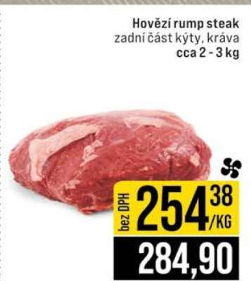 Hovězí rump steak