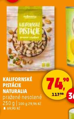 KALIFORNSKÉ PISTÁCIE NATURALIA