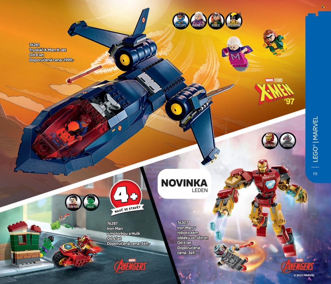 Leták LEGO - 1.1.2025 - 30.6.2025. Strana 1