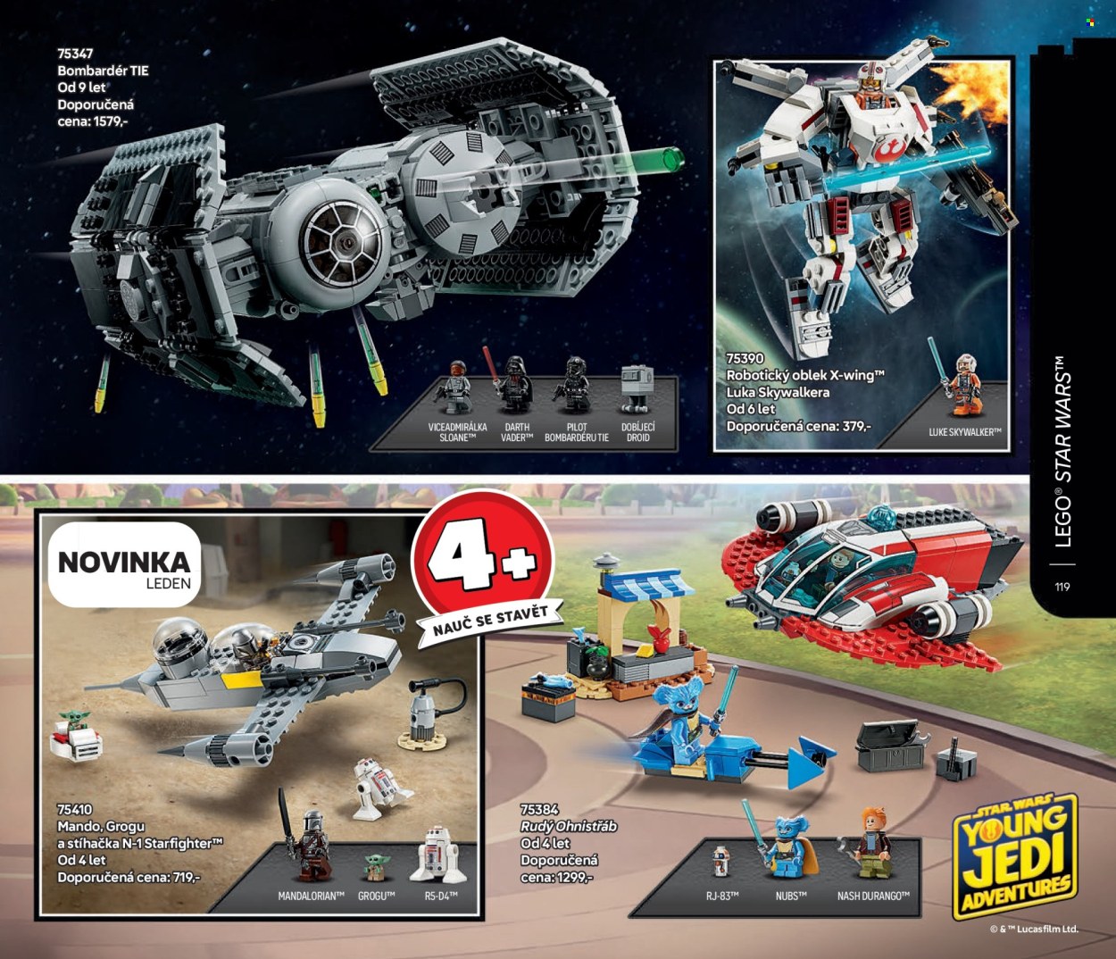 Leták LEGO - 1.1.2025 - 30.6.2025. Strana 1
