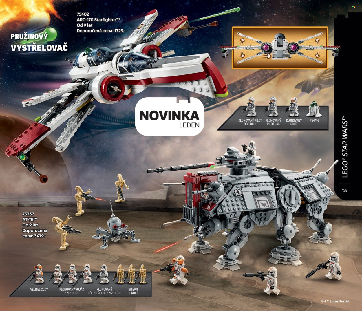 Leták LEGO - 1.1.2025 - 30.6.2025. Strana 1