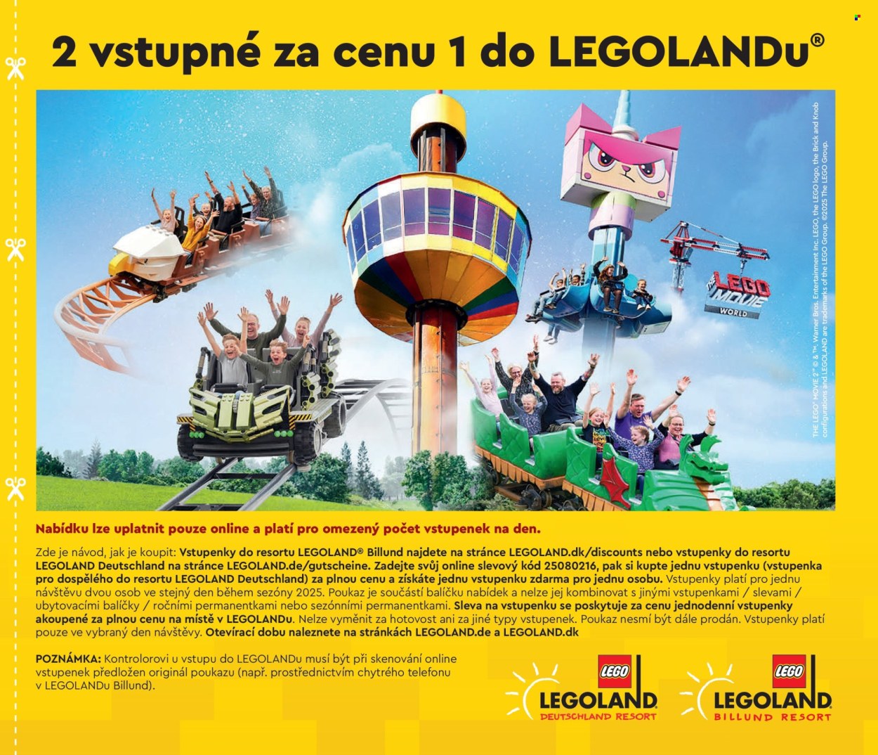Leták LEGO - 1.1.2025 - 30.6.2025. Strana 1