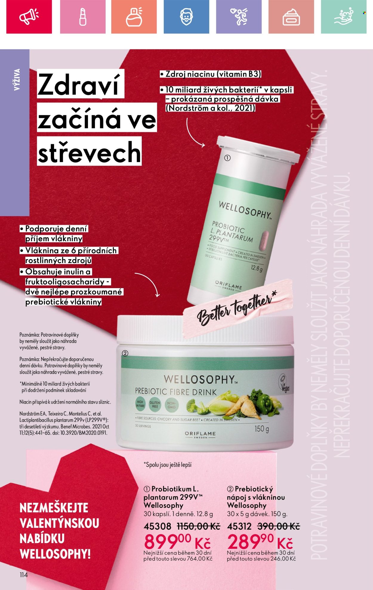 Leták ORIFLAME - 19.1.2025 - 8.2.2025. Strana 1