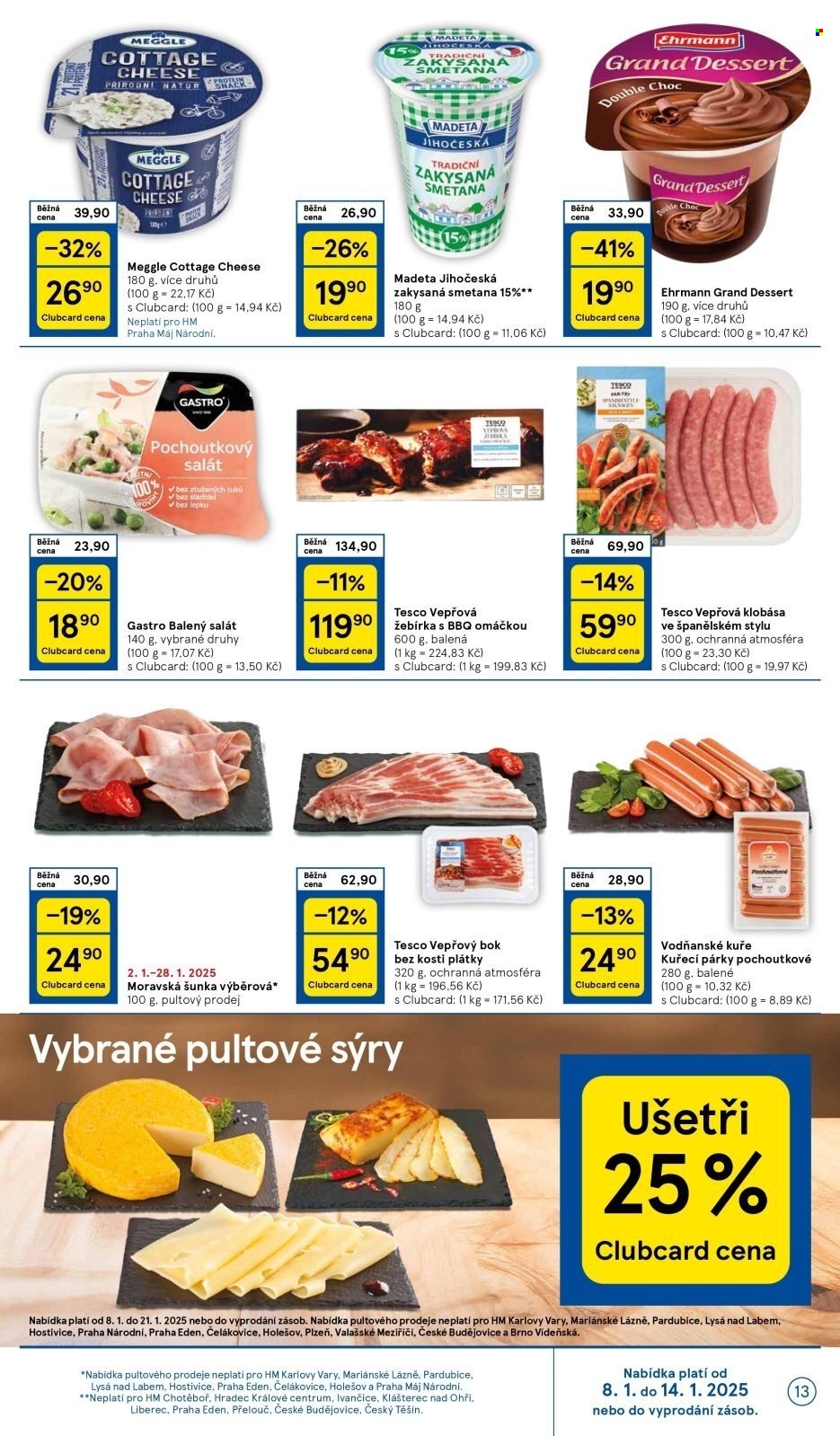 Leták TESCO - 8.1.2025 - 14.1.2025. Strana 1