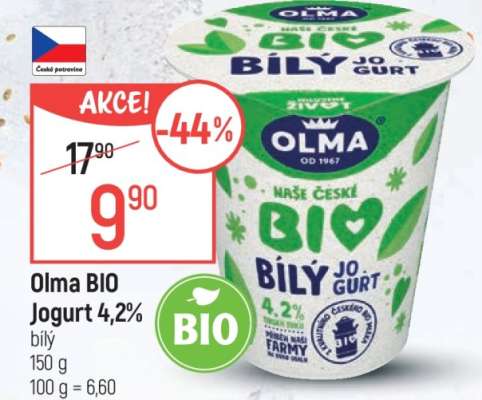 Olma Bio jogurt 4,2%