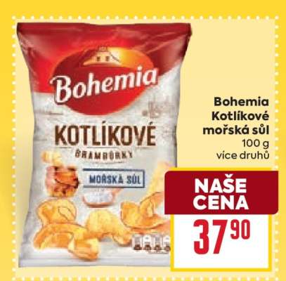 Bohemia Kotlíkové mořská sůl