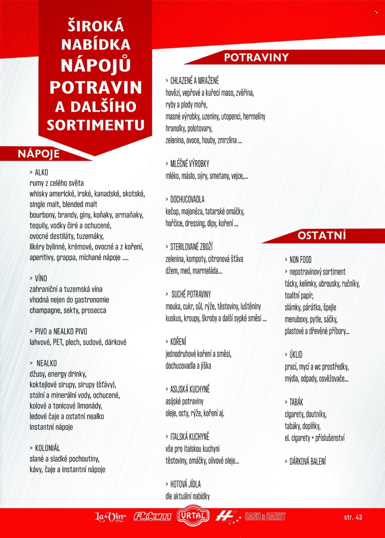 Leták Vrtal. Strana 1
