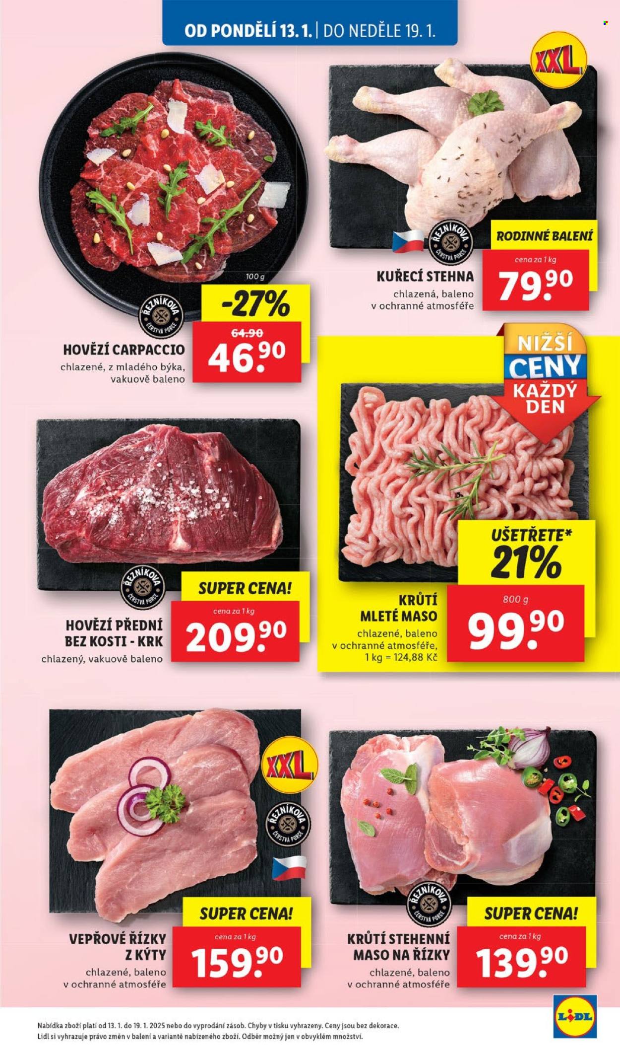 Leták Lidl - 13.1.2025 - 19.1.2025. Strana 1