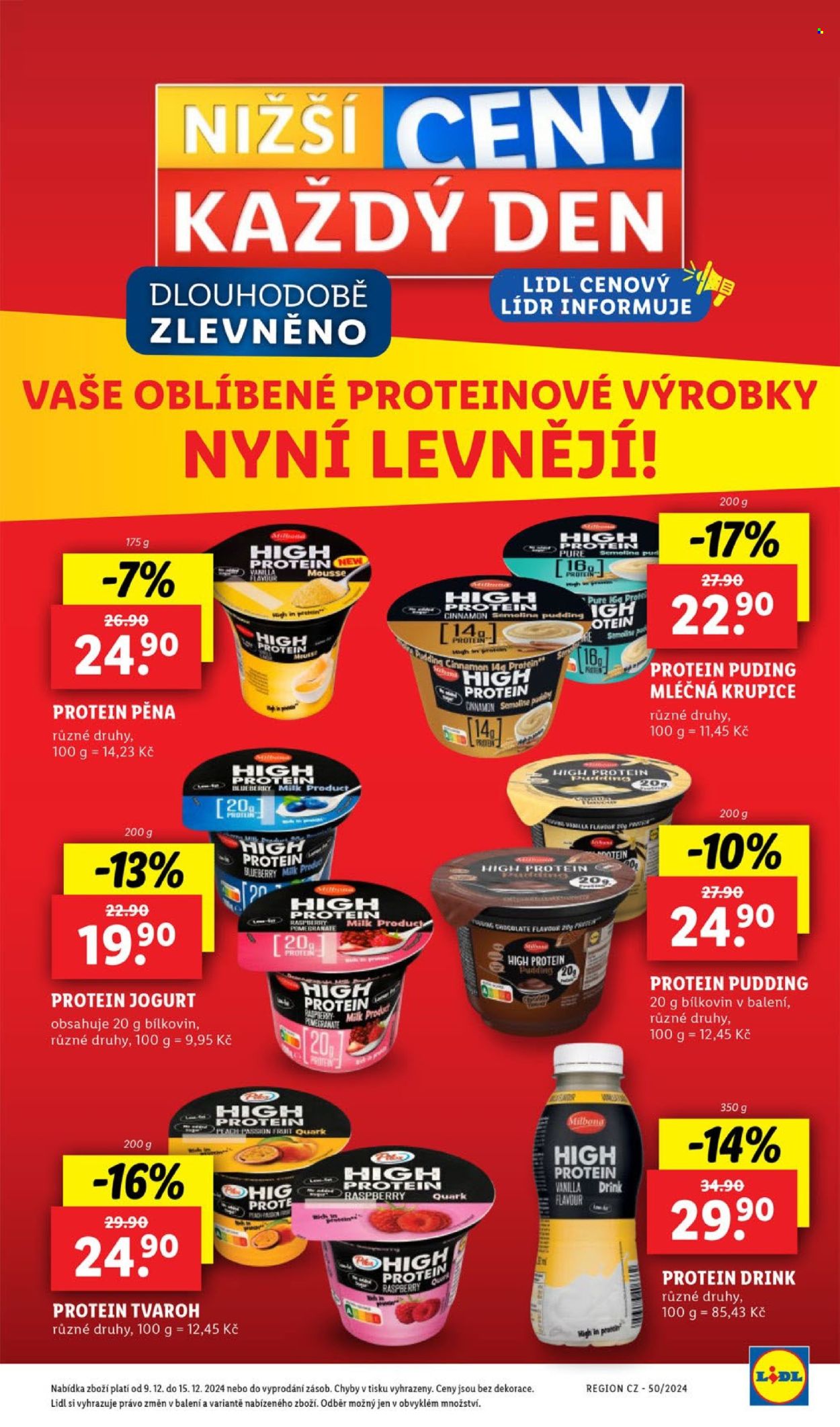 Leták Lidl - 16.1.2025 - 19.1.2025. Strana 1