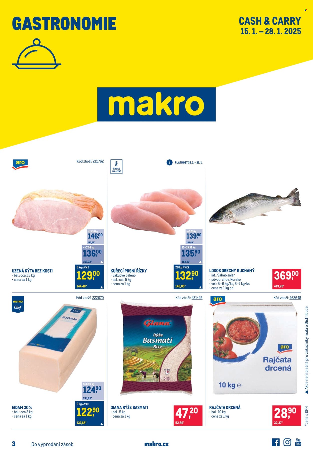 Leták MAKRO - 15.1.2025 - 28.1.2025. Strana 1