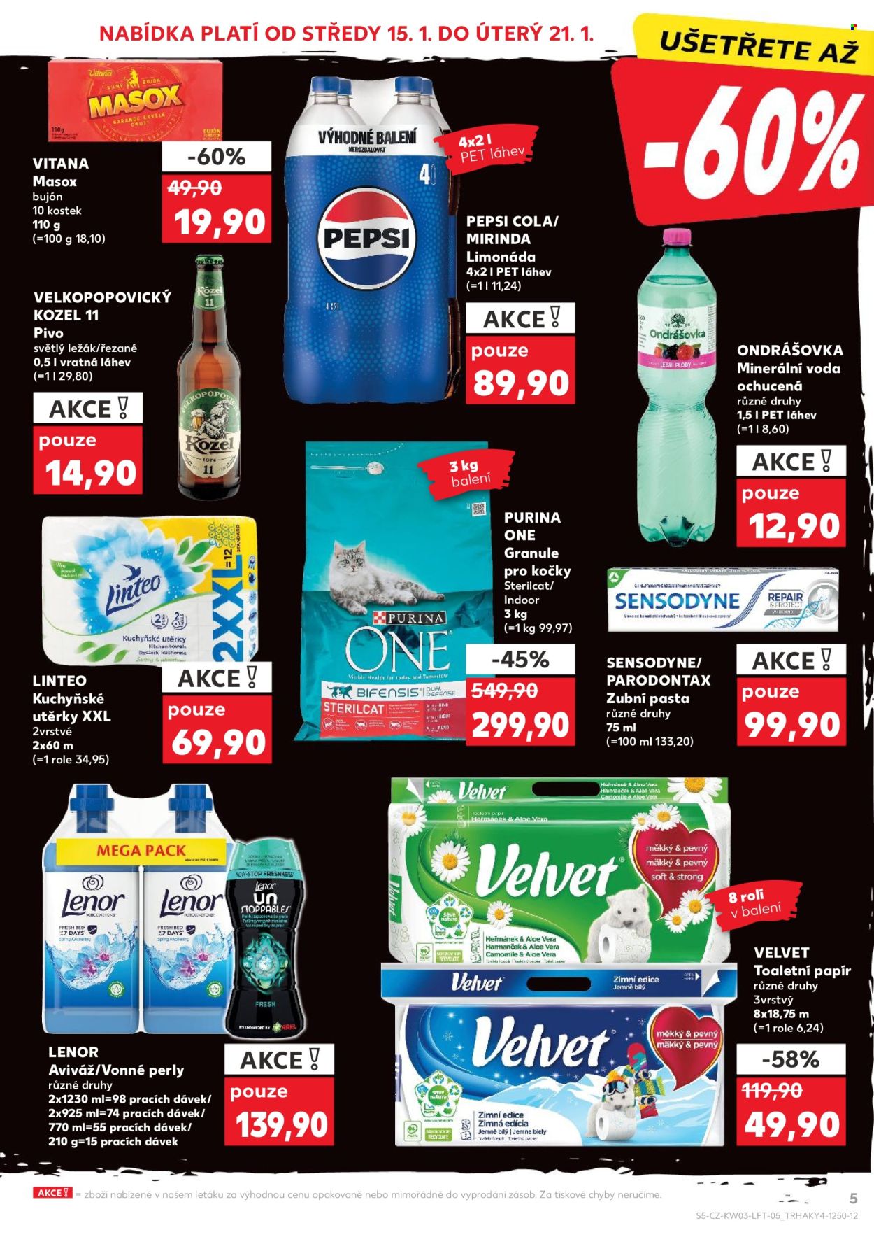 Leták Kaufland - 15.1.2025 - 21.1.2025. Strana 1