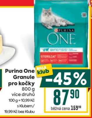 Purina One Granule pro kočky