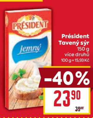 Président tavený sýr