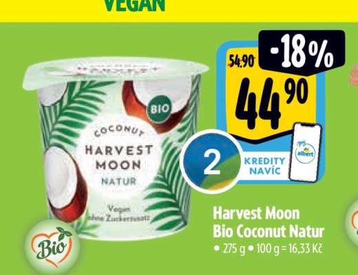 Harvest Moon Bio Coconut natur