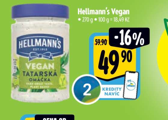 Hellmann's Vegan Tartar Sauce