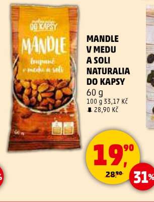 MANDLE V MEDU A SOLI NATURALIA DO KAPSY