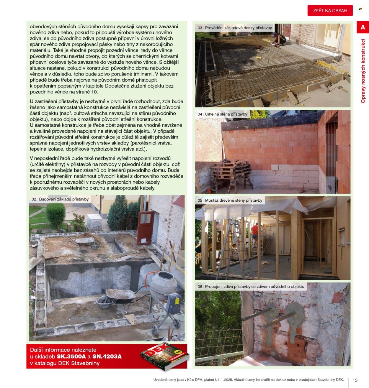 Leták DEK. Strana 15