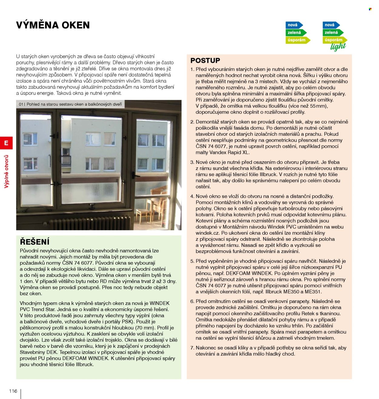 Leták DEK. Strana 118