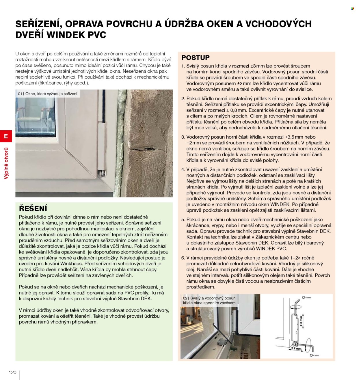 Leták DEK. Strana 122