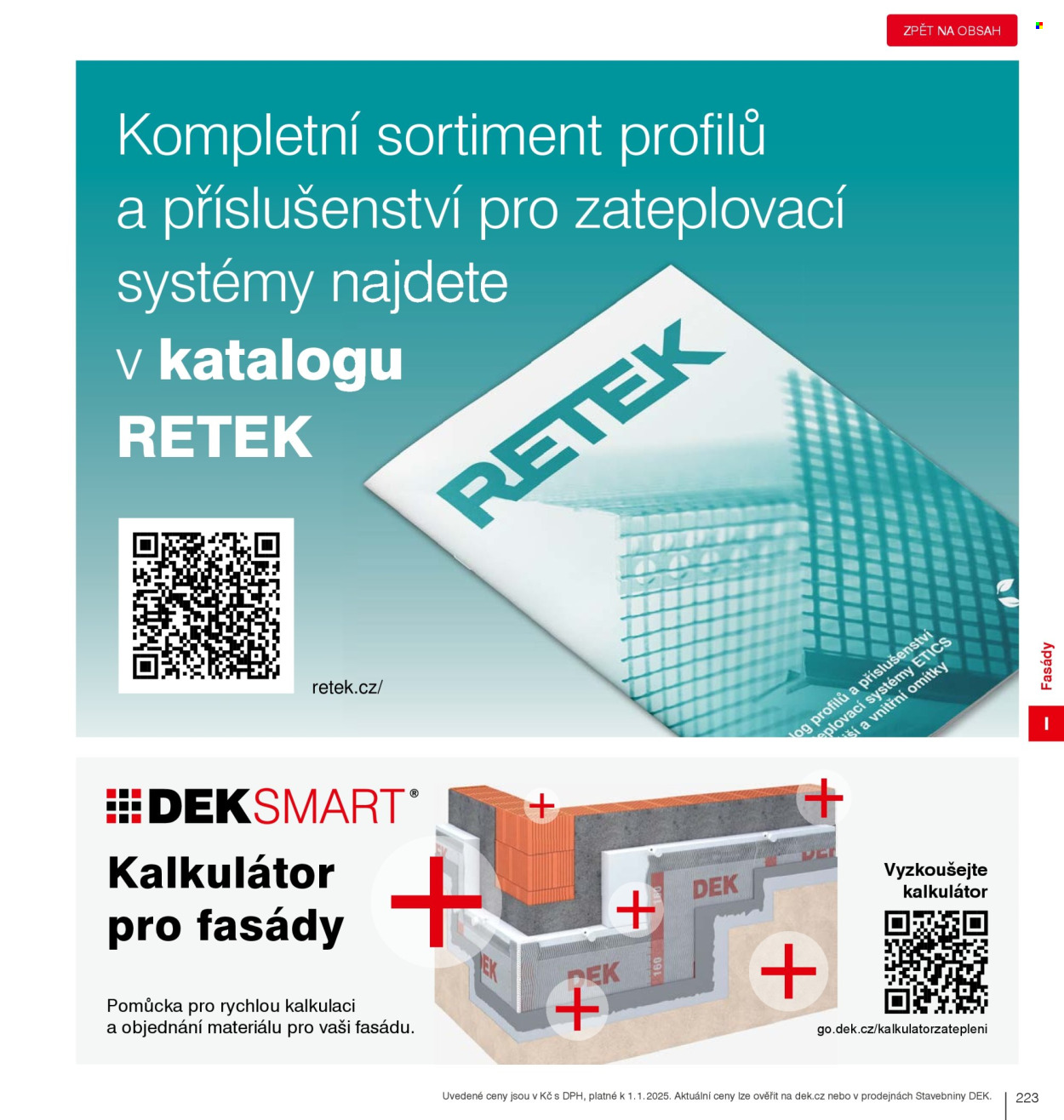 Leták DEK. Strana 225