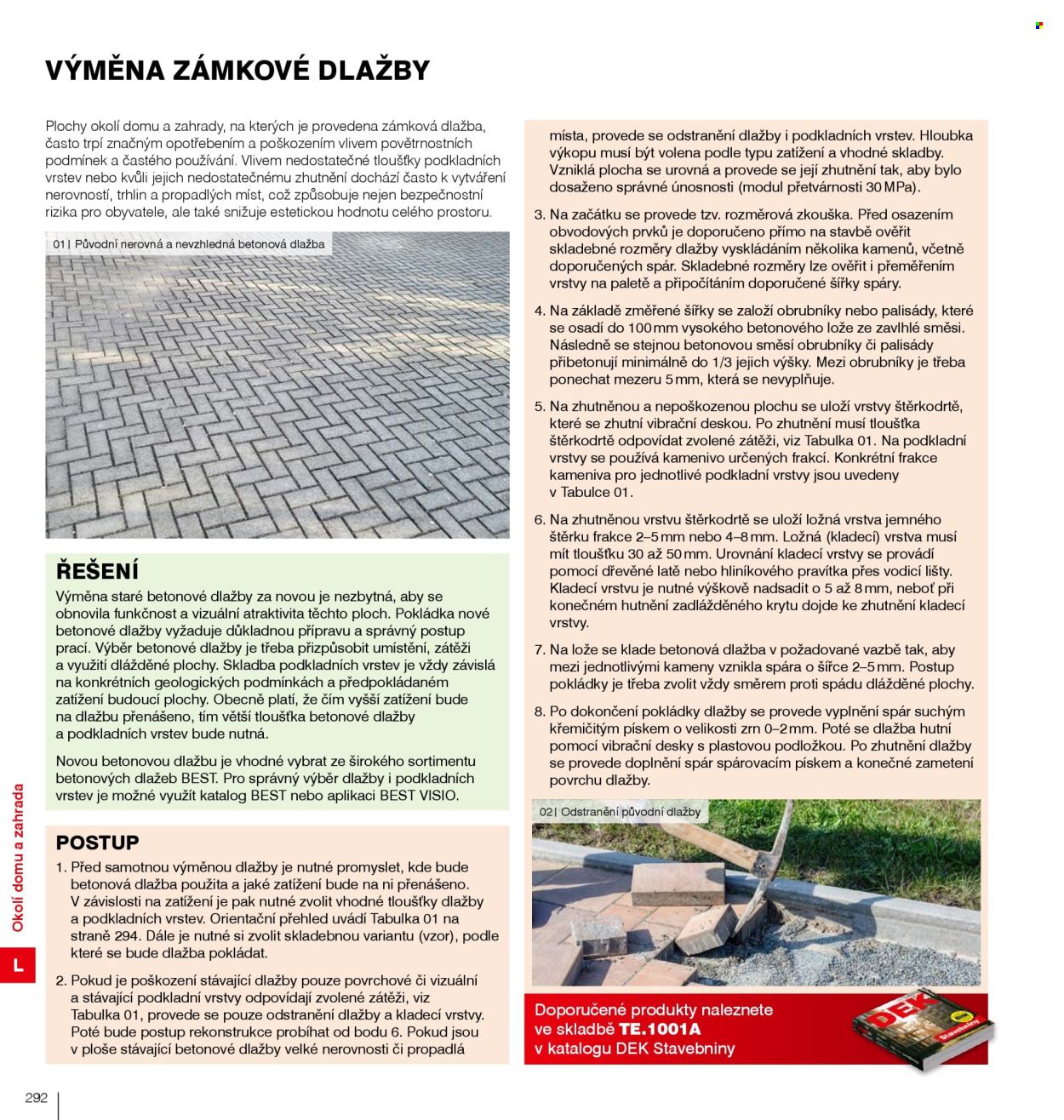 Leták DEK. Strana 294