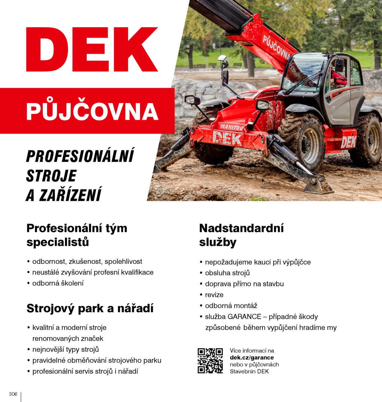 Leták DEK. Strana 308