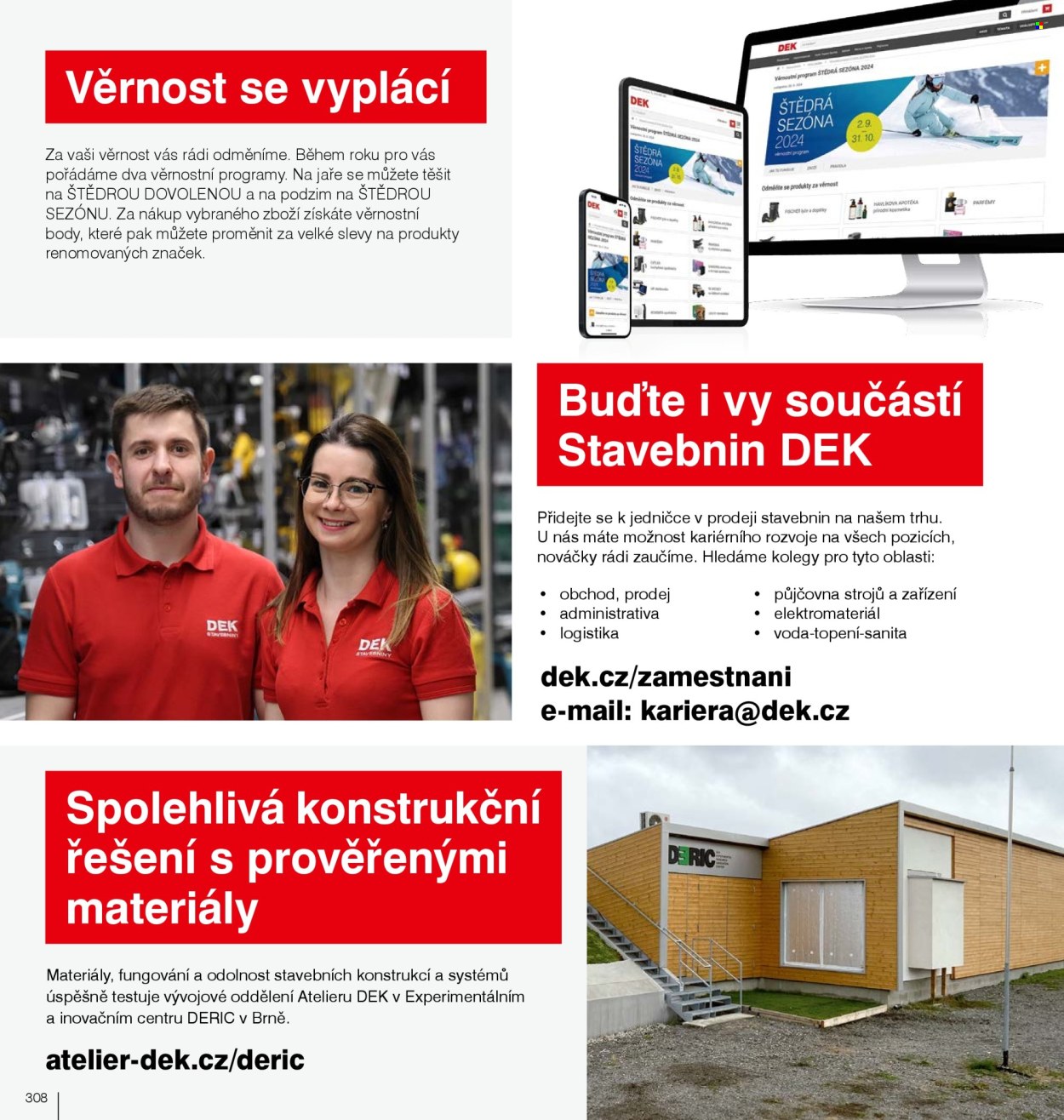 Leták DEK. Strana 310