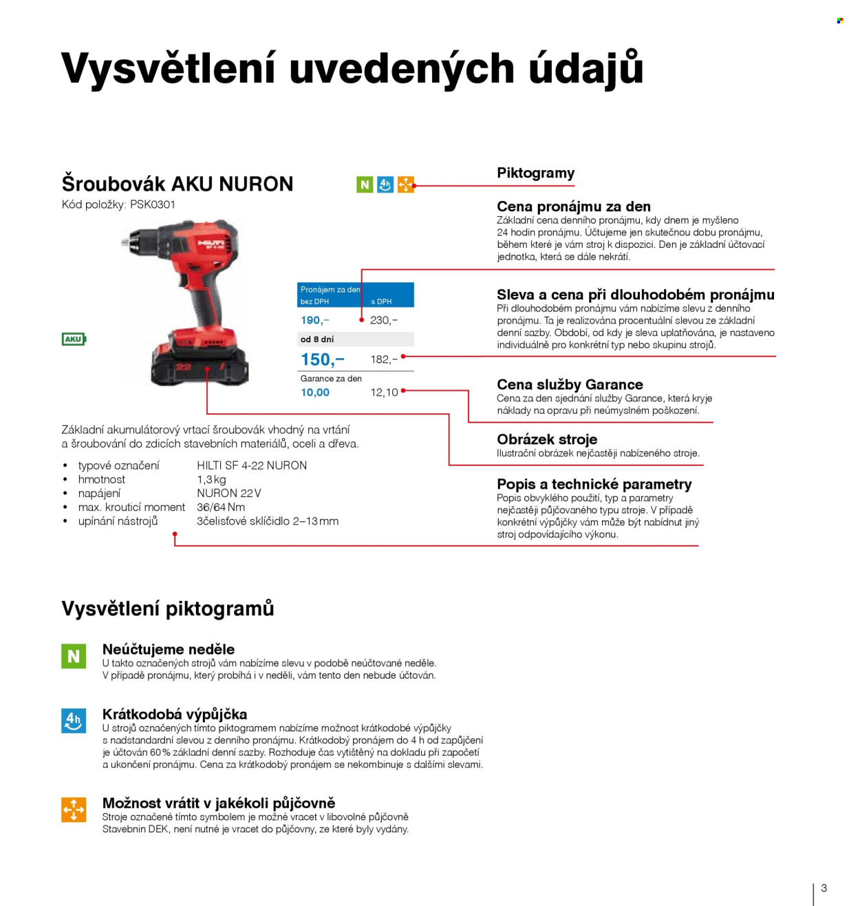Leták DEK. Strana 5