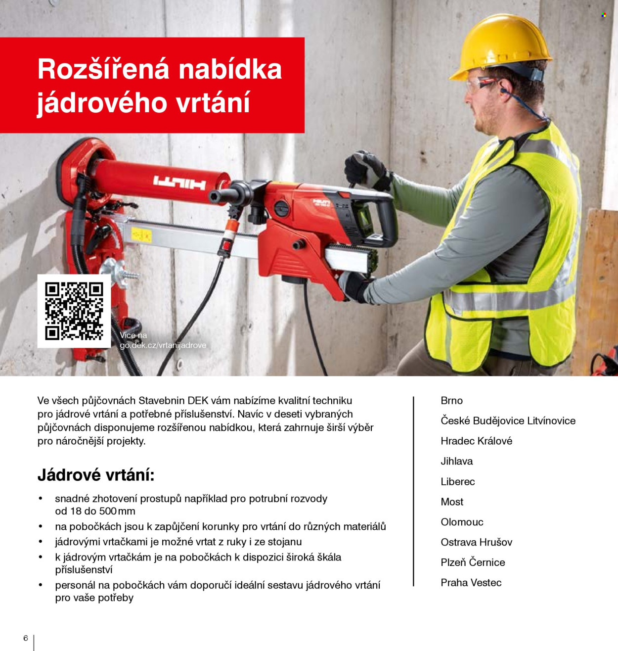 Leták DEK. Strana 8