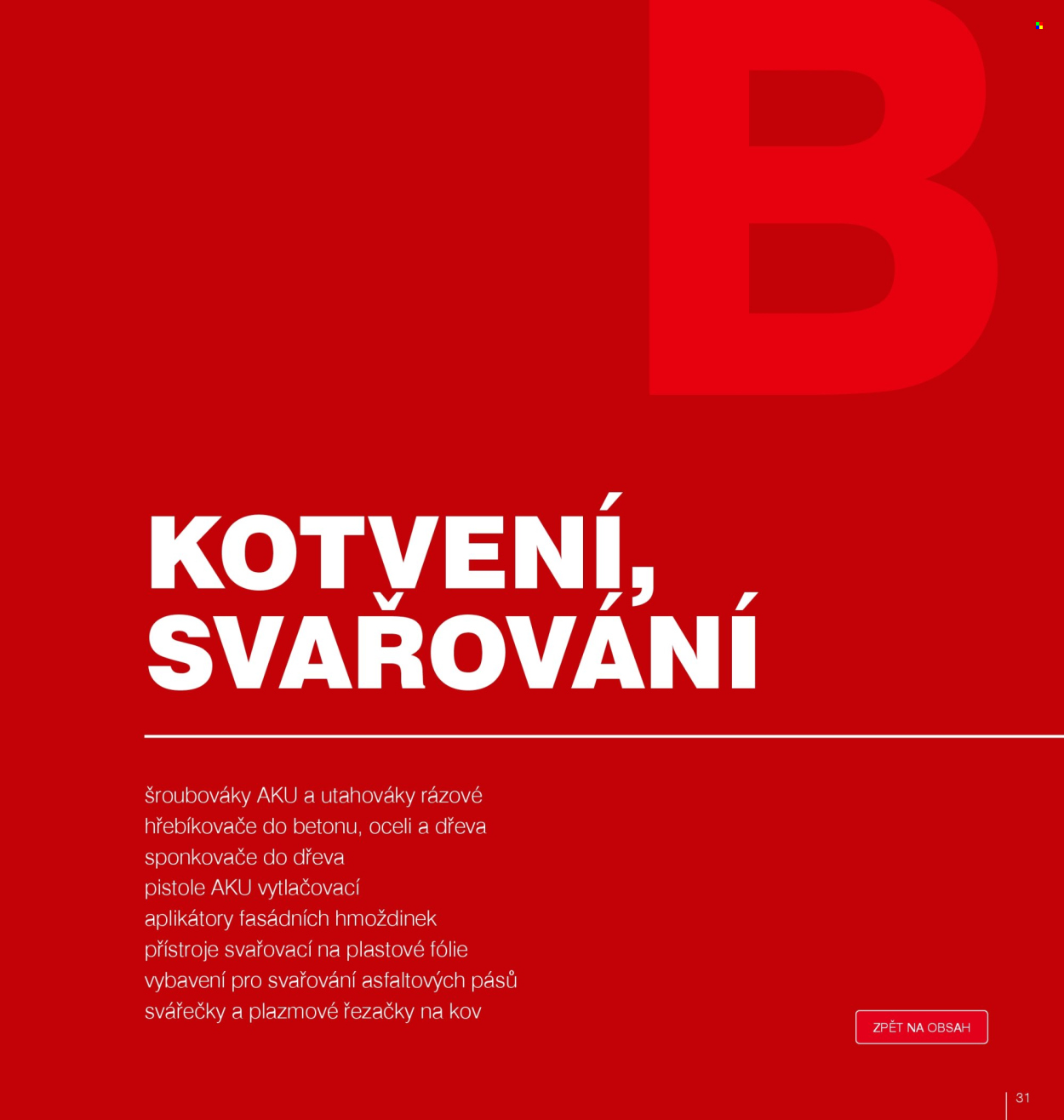 Leták DEK. Strana 33