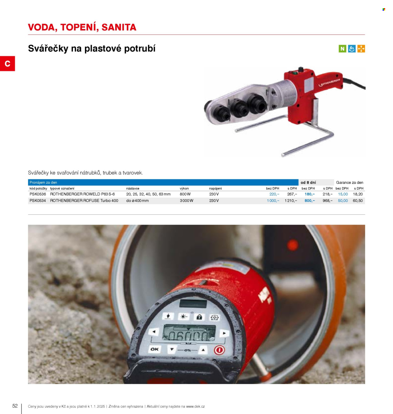 Leták DEK. Strana 54
