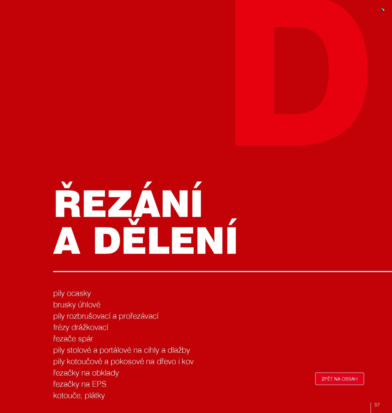 Leták DEK. Strana 59
