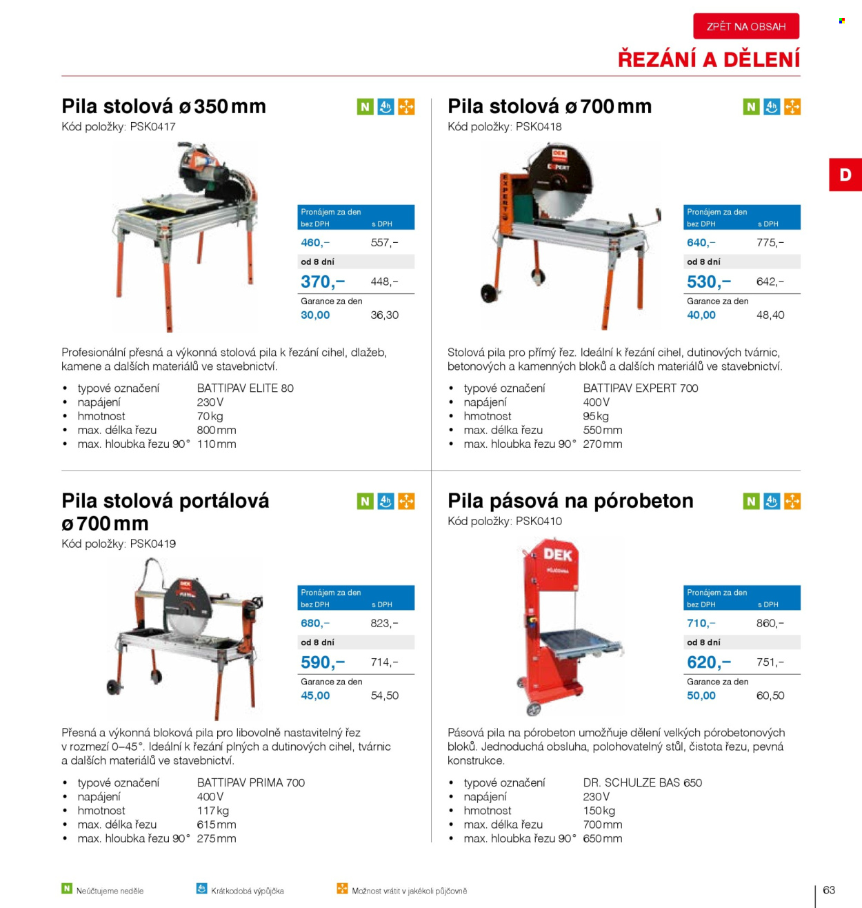 Leták DEK. Strana 65