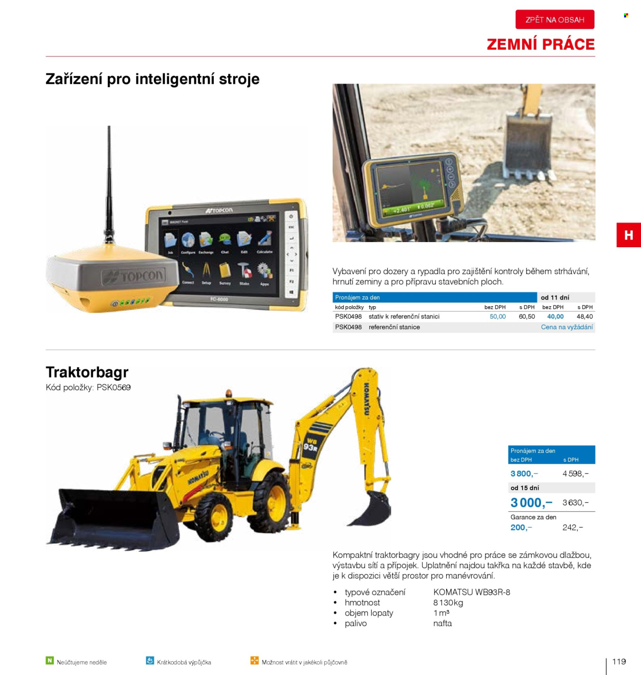 Leták DEK. Strana 121