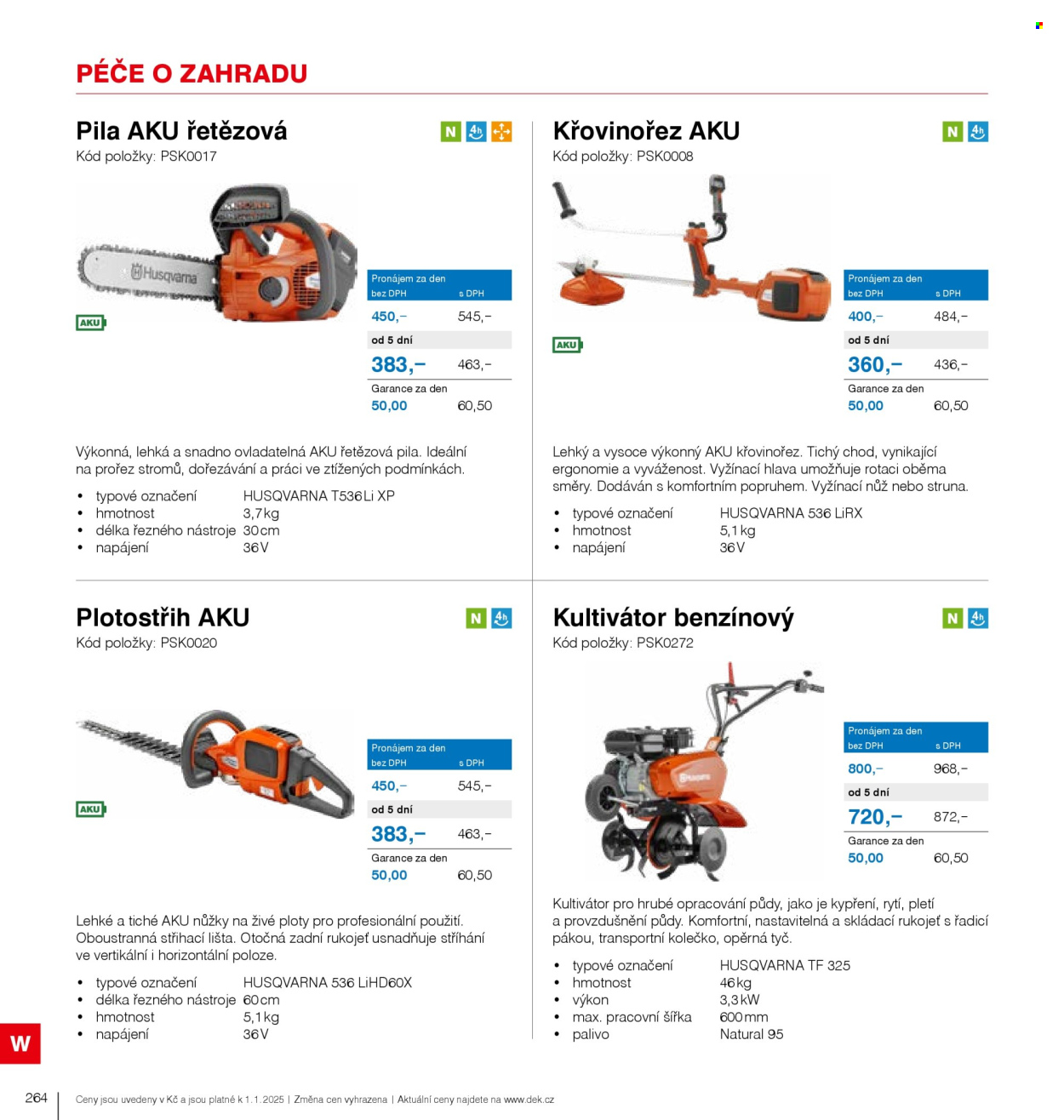 Leták DEK. Strana 266