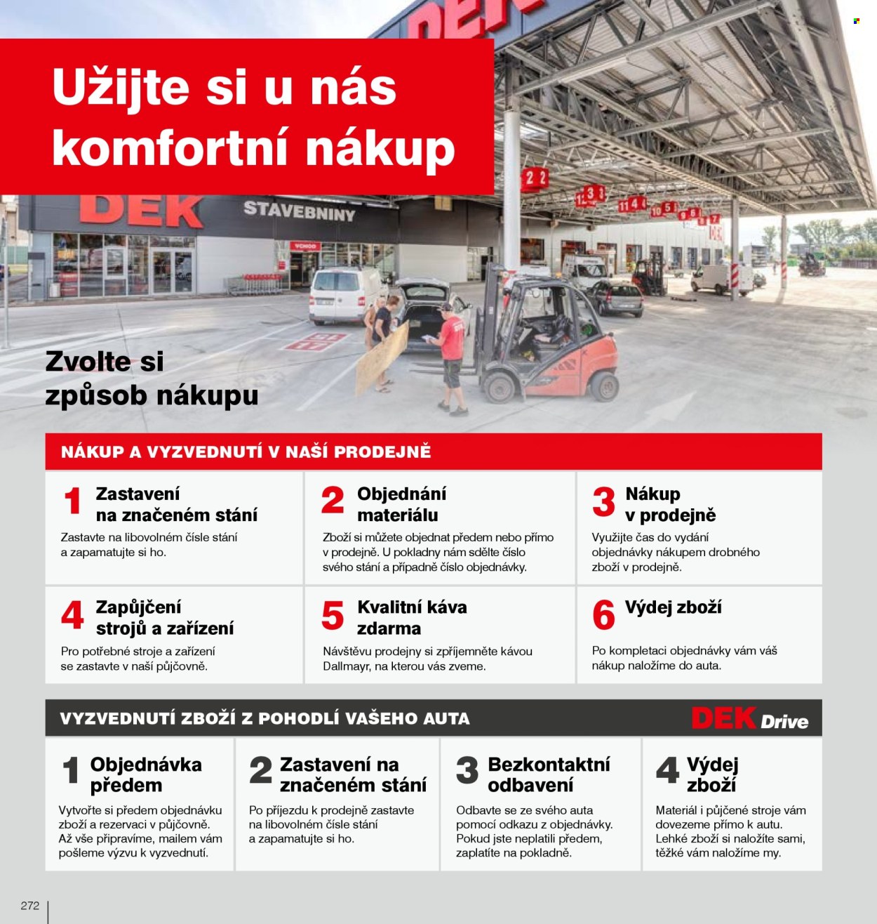 Leták DEK. Strana 274