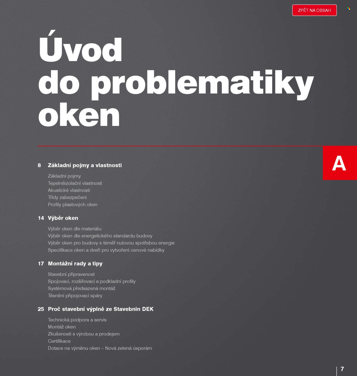 Leták DEK. Strana 6