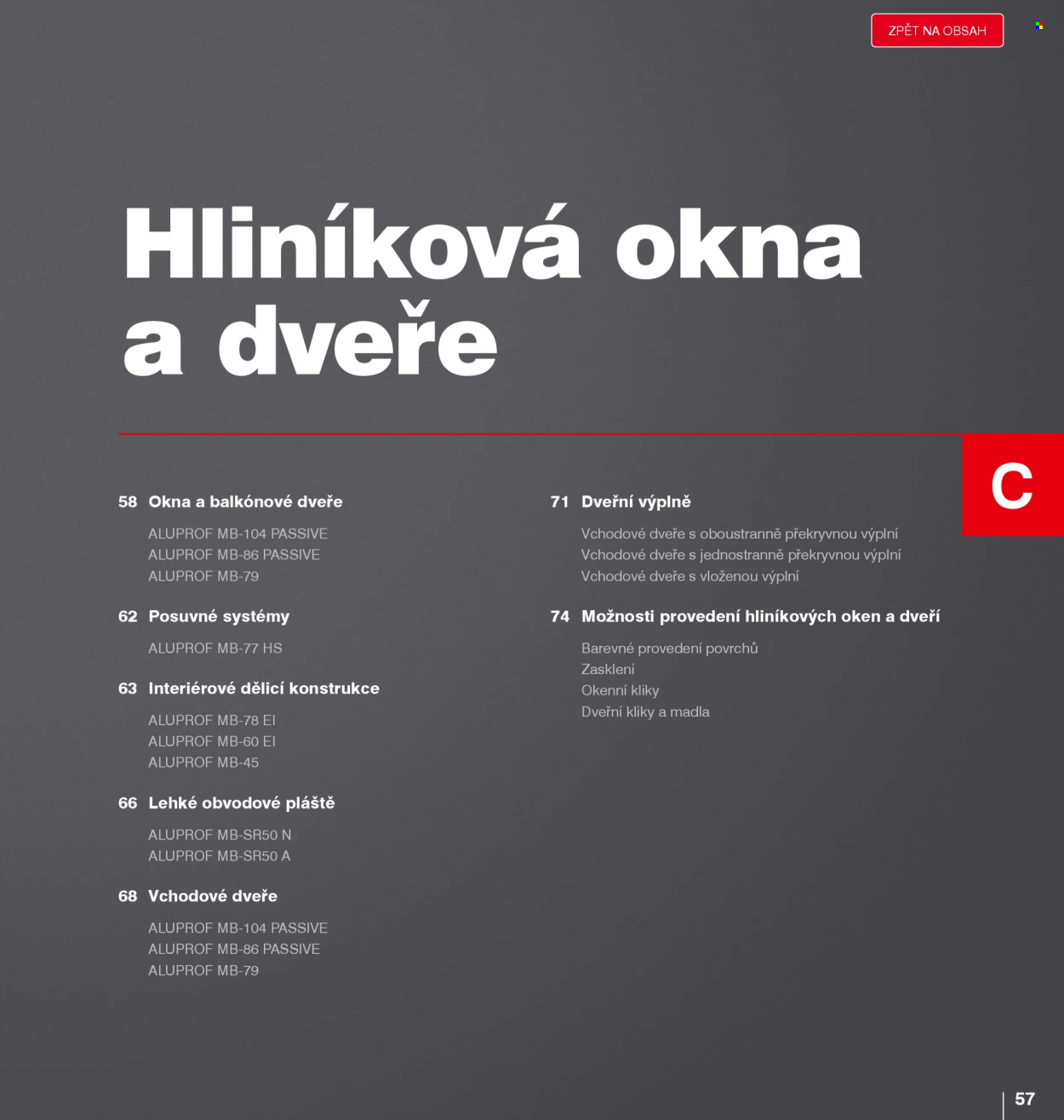 Leták DEK. Strana 56