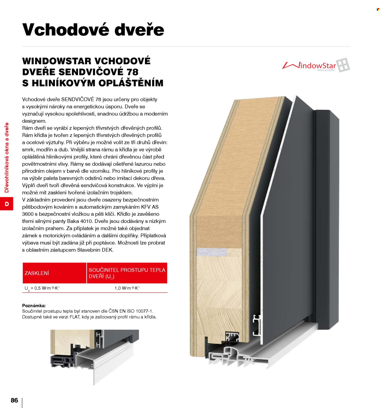 Leták DEK. Strana 85