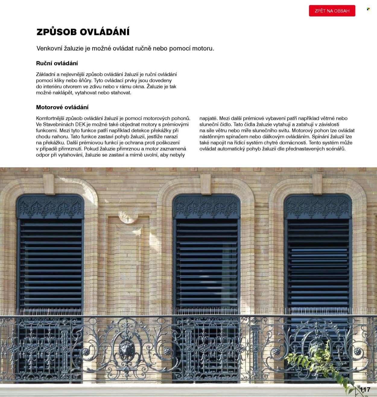 Leták DEK. Strana 116