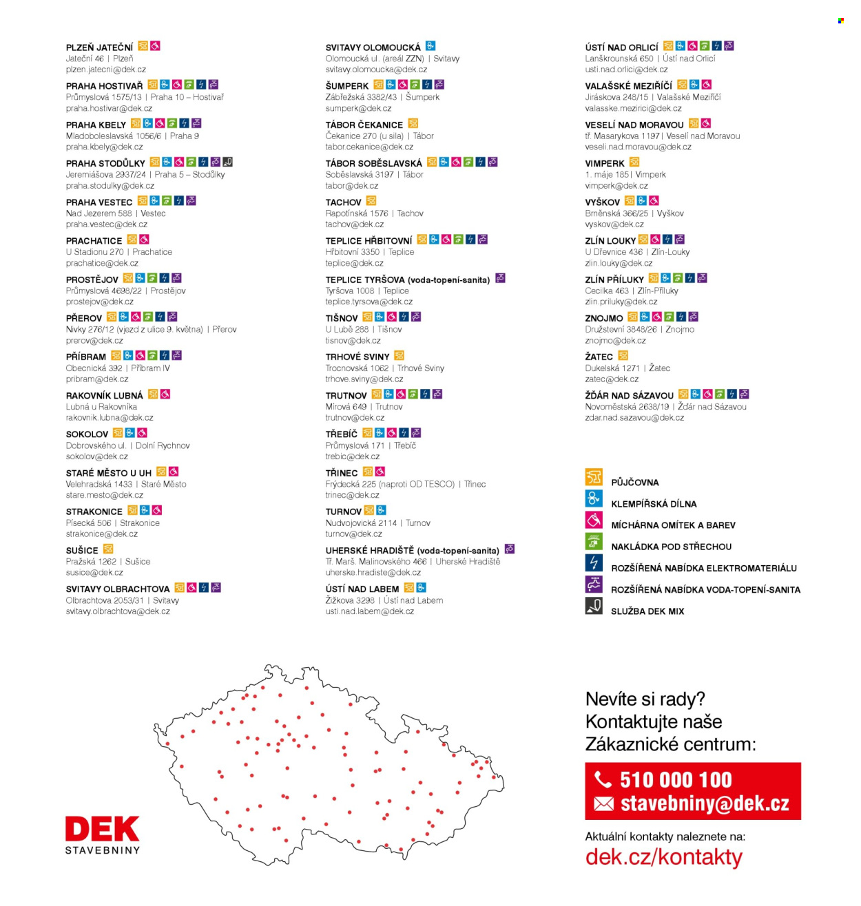Leták DEK. Strana 146