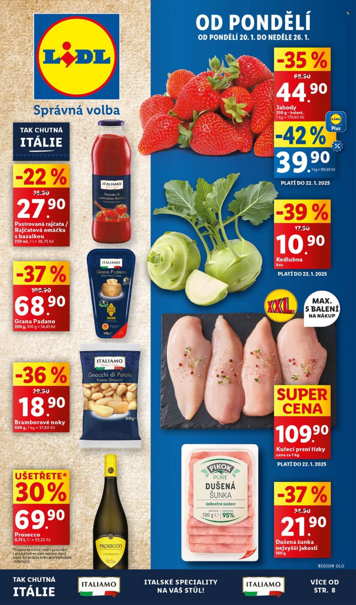 Leták Lidl - 20.1.2025 - 26.1.2025. Strana 1