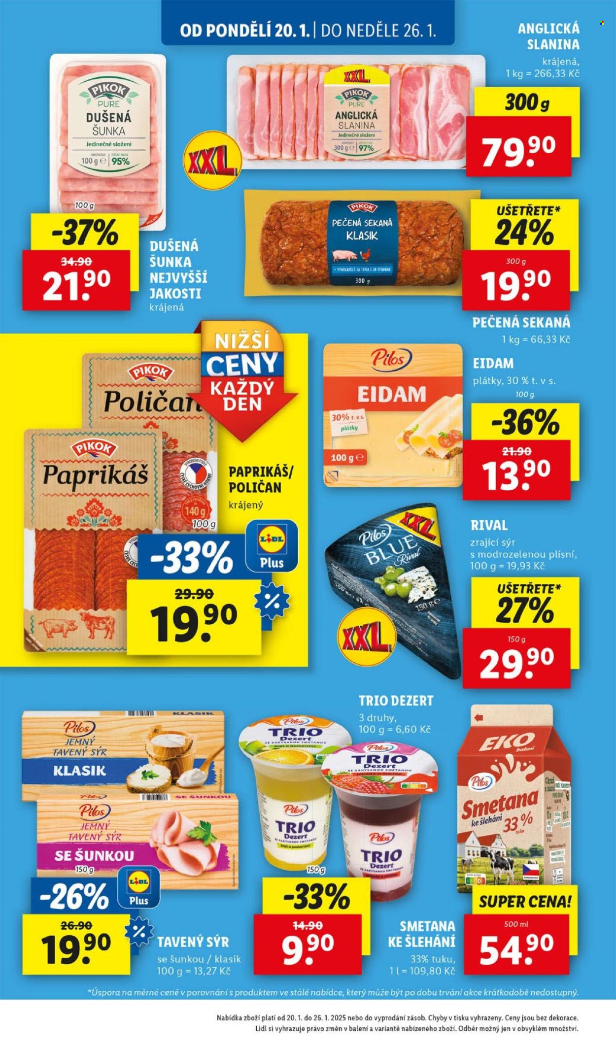 Leták Lidl - 20.1.2025 - 26.1.2025. Strana 1