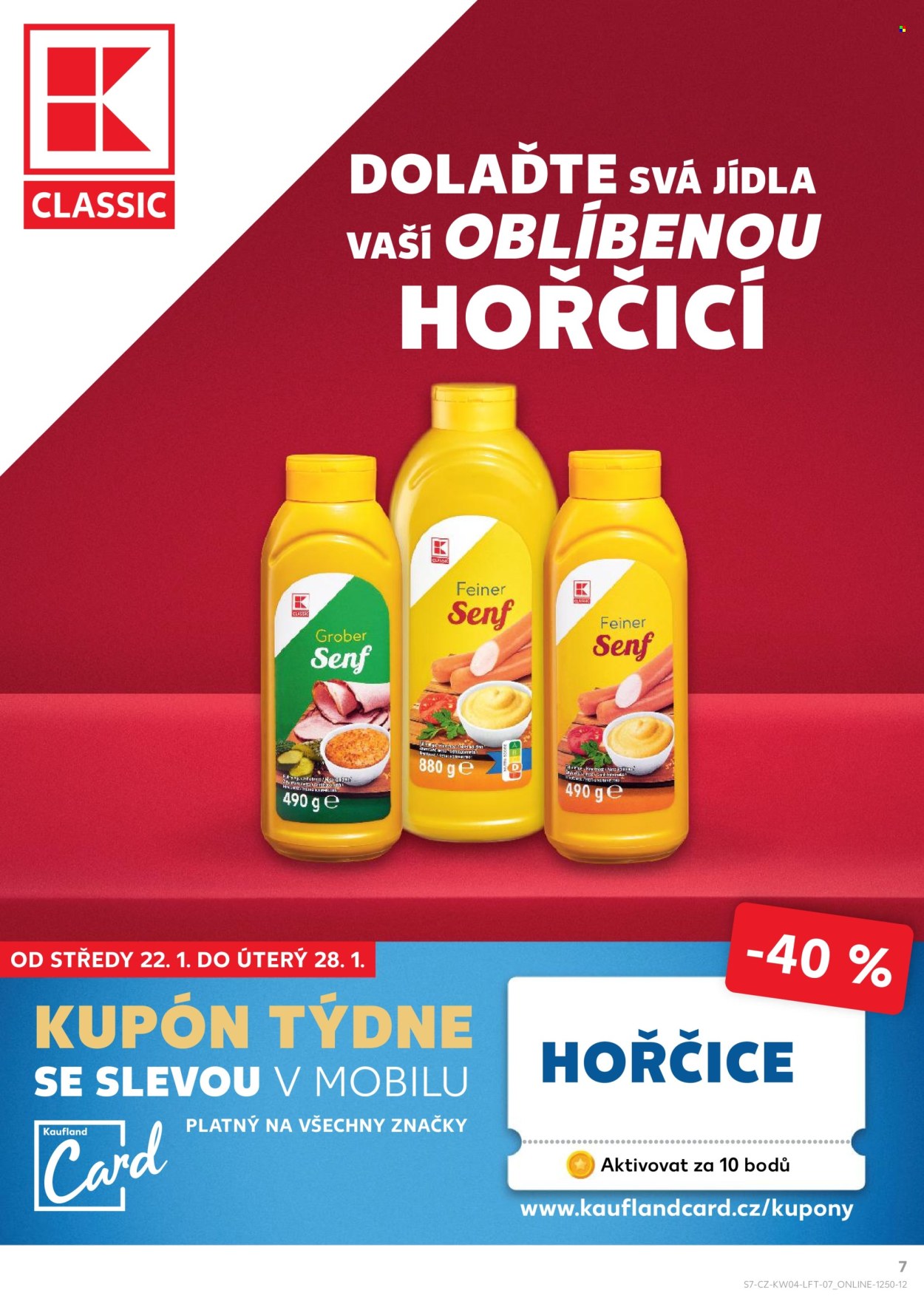 Leták Kaufland - 22.1.2025 - 28.1.2025. Strana 1