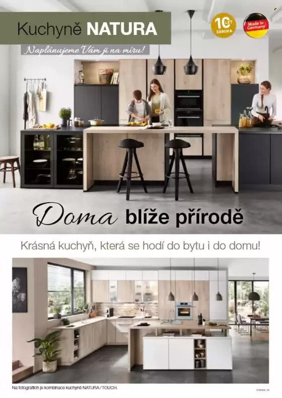 Leták SCONTO NÁBYTEK. Strana 1