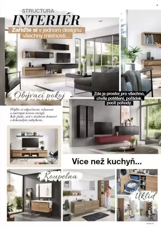 Leták SCONTO NÁBYTEK. Strana 1